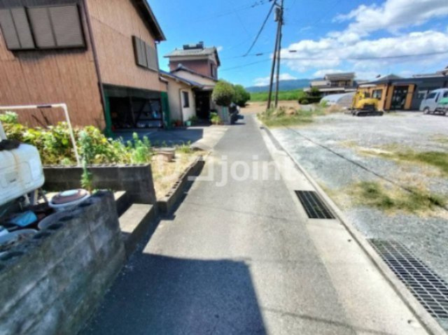 久留米市小森野土地の前面道路含む現地写真