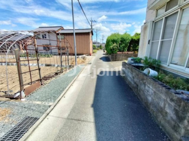 久留米市小森野土地の前面道路含む現地写真