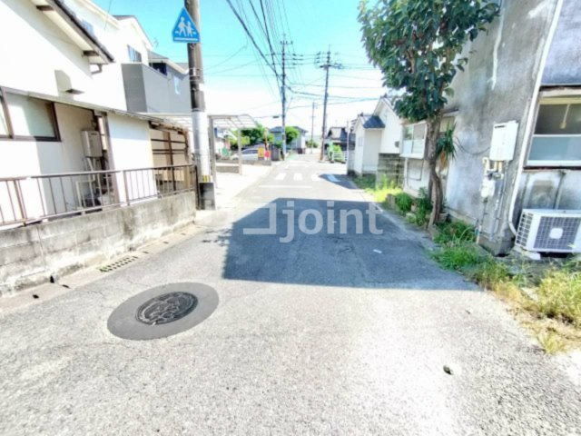 佐賀市大財売地の前面道路含む現地写真