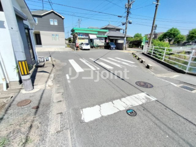 佐賀市大財売地の前面道路含む現地写真
