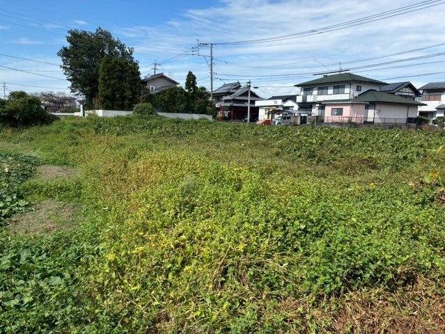 久留米市三潴町売地の外観