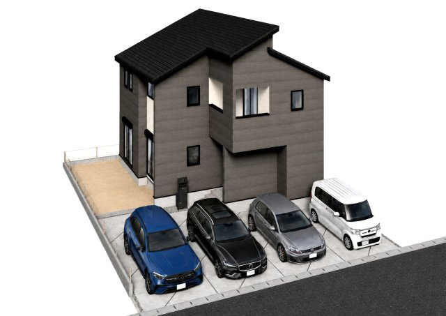 碧南市日進町NEX-G 2号棟の完成予想図|2号棟の完成予定図