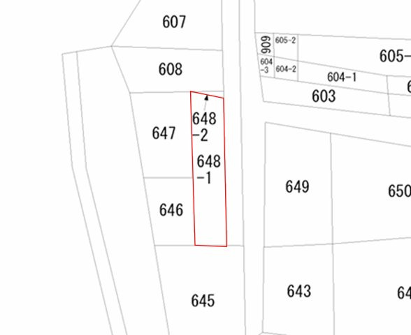 佐賀市多布施４丁目売地の土地図