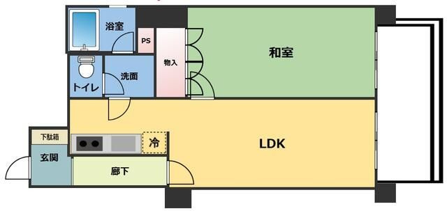 芝公園アビタシオンの間取り