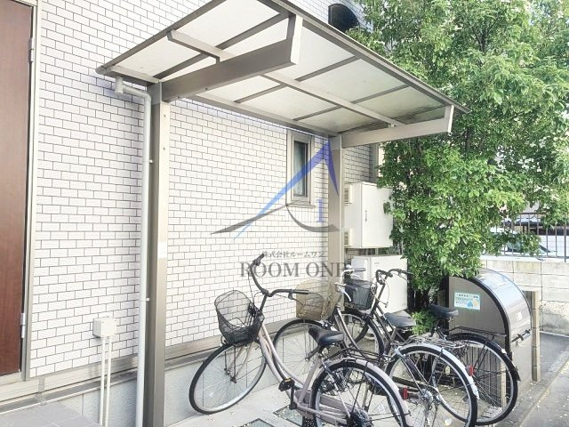 ボナールサトミ　Ⅱのその他共用部分|駐輪場です。