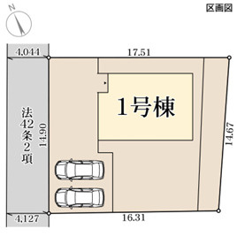 リーブルガーデン小野市垂井町5期の区画図