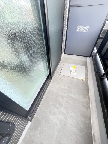 大阪市都島区都島南通２丁目の賃貸マンションのバルコニー