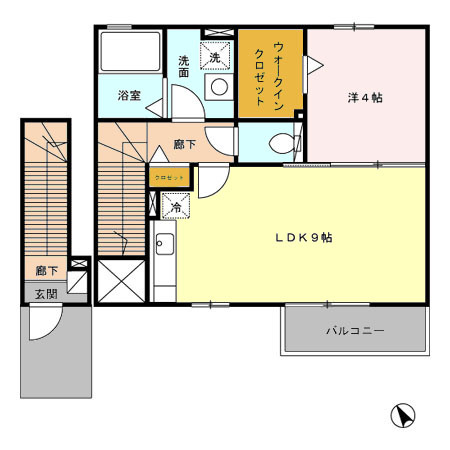 【間取り】 | エミネンスコート