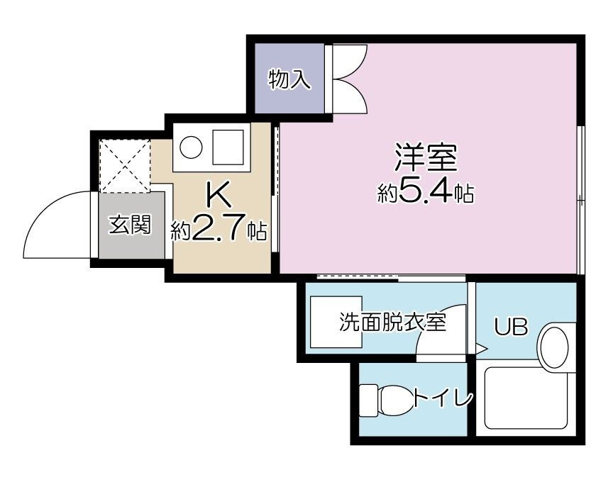 ロンディネ鷺ノ宮の間取り|間取りです。
