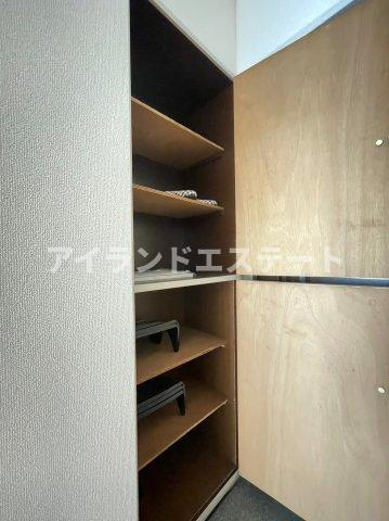 柿の木坂雅マンション　TVドアフォン　南向き　シューズボックスの収納