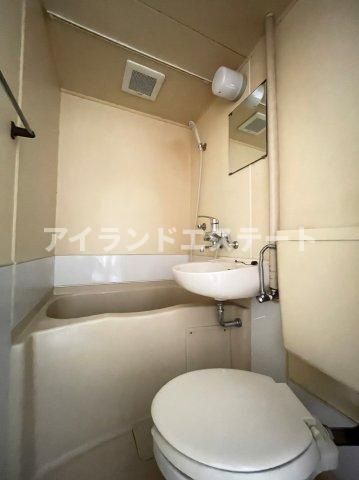 柿の木坂雅マンション　TVドアフォン　南向き　シューズボックスの浴室