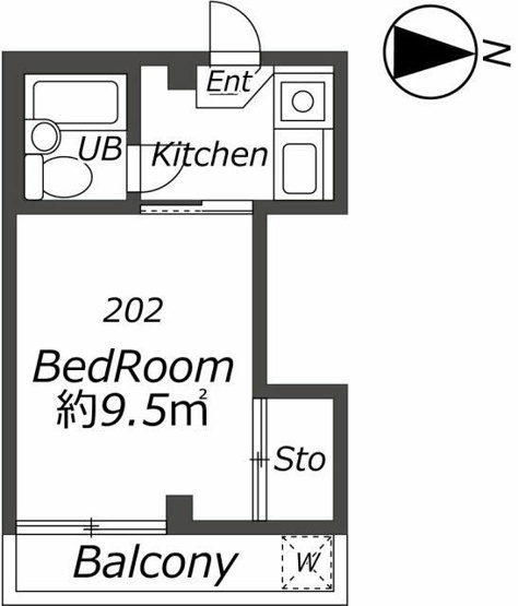 【間取り】 | ＡＰ１３９０　