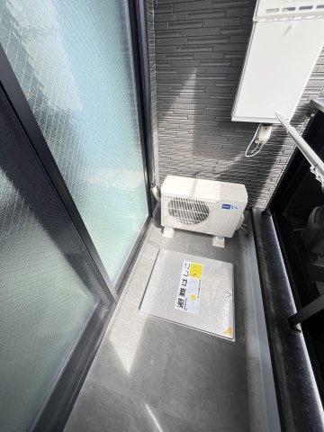 大阪市都島区都島南通２丁目の賃貸マンションのバルコニー