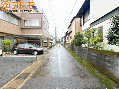 【前面道路含む現地写真】 | 葵区東千代田1丁目　新築戸建　全1棟