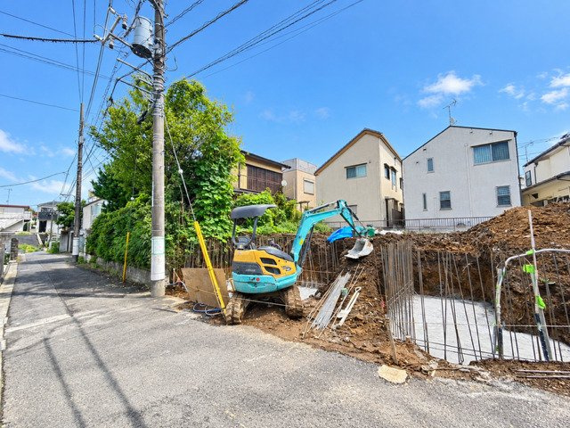大田区東雪谷5丁目の前面道路含む現地写真