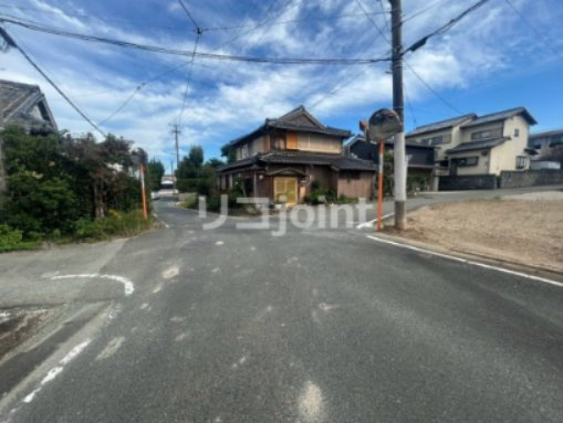 久留米市安武町住吉売地の前面道路含む現地写真