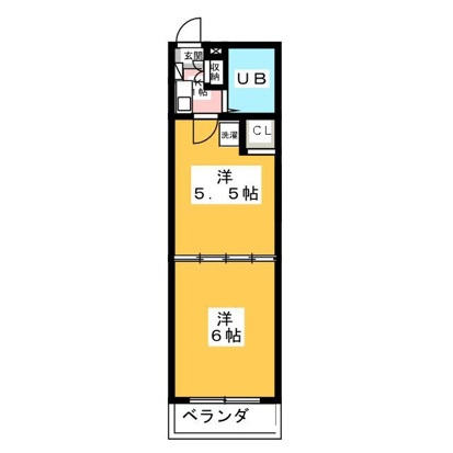 ディスティーノ豊橋 Westの間取り