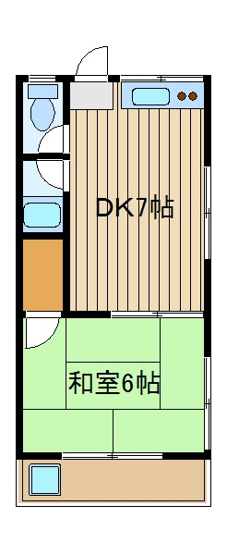 【間取り】 | コーポサンリバー