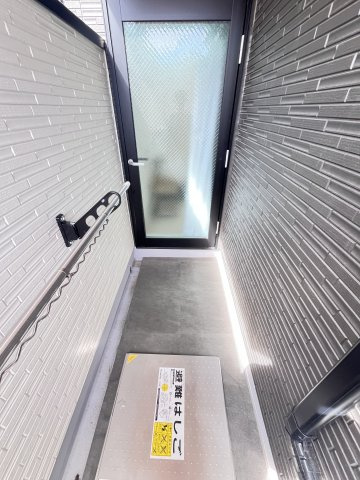 大阪市都島区都島南通２丁目の賃貸マンションのバルコニー