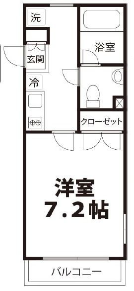 センチュリー小平美園町マンションの間取り|間取りです。