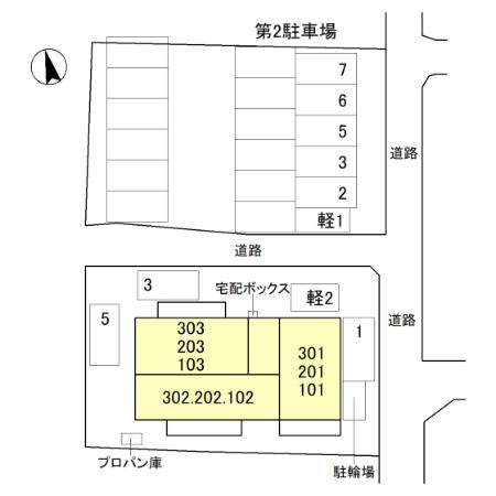 【区画図】 | D-ROOM　手平