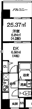 【間取り】 | ビガーポリス346京橋Ⅱ