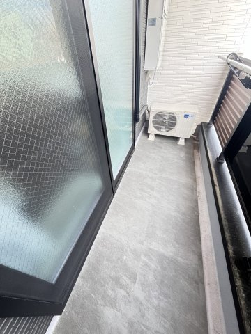 大阪市都島区都島南通２丁目の賃貸マンションのバルコニー