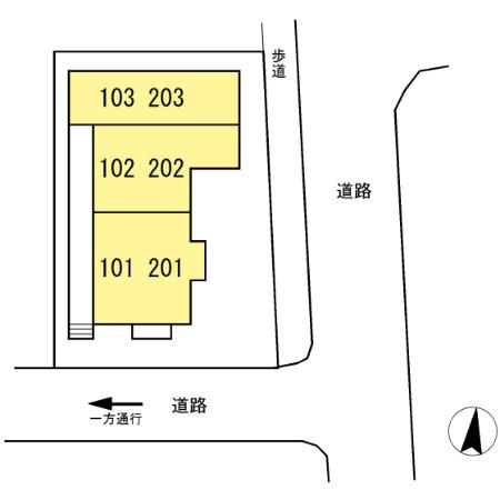 ベルソフィアの区画図