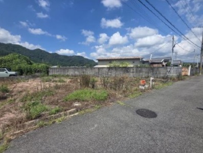 姫路市夢前町古知之庄の売地の外観