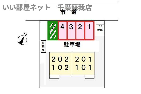 ティープ・マリーの区画図