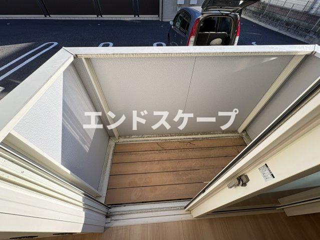 Rosemary/Marigold/Freesia　Freesiaのバルコニー|高崎、前橋のお部屋探しはエンドスケープまで！お客様の理想お聞かせ下さい♪