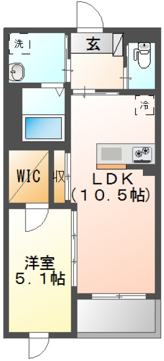 ヴィラアルブルの間取り