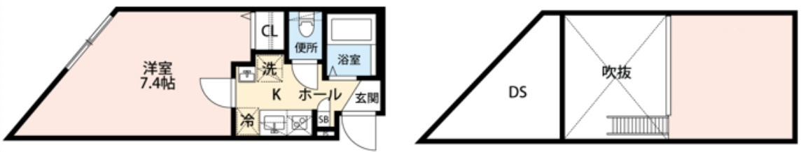 グランクオール綾瀬グレイスの間取り|間取りです。