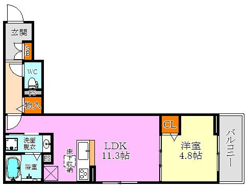 D-ROOM大塚町の間取り