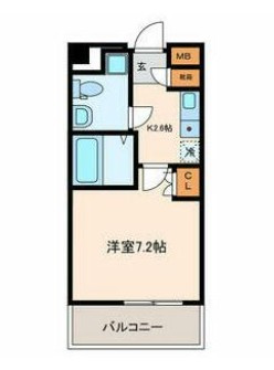 パークサイド西池袋の間取り|間取りです。