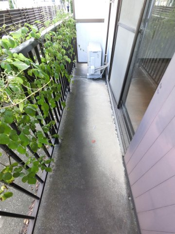 ハイツユニティのバルコニー
