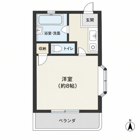 ハイツユニティの間取り