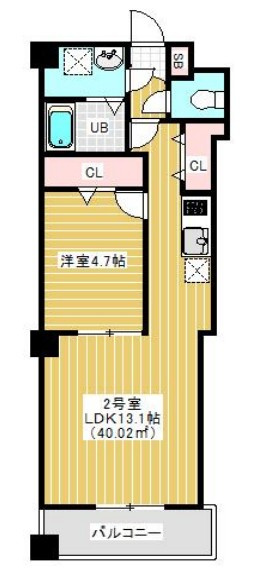 スぺランザ新検見川の間取り
