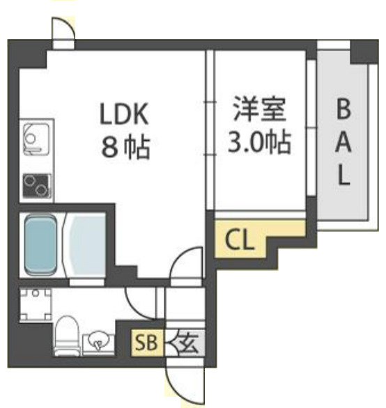 JESUS SQUARE 日本橋の間取り