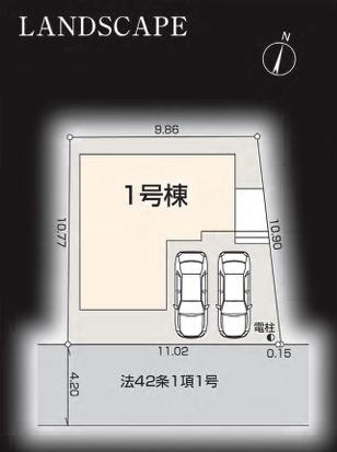  川越市大字砂新田の区画図