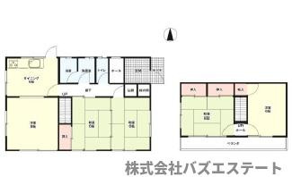 姫路市飾磨区今在家の中古一戸建の間取り