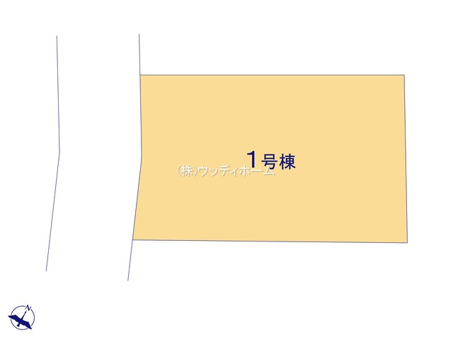 春日部市粕壁3期　新築一戸建ての区画図
