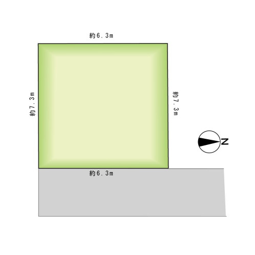 市川市鬼高３丁目【第二期】の区画図