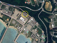 【軍用地】ホワイトビーチ３９．８倍の画像