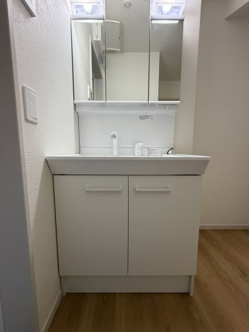 西庄　新築一戸建ての洗面所