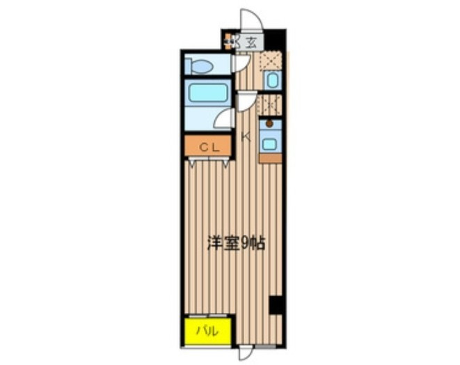 ペリエ市川Ⅰの間取り