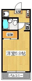ドエル西船の間取り