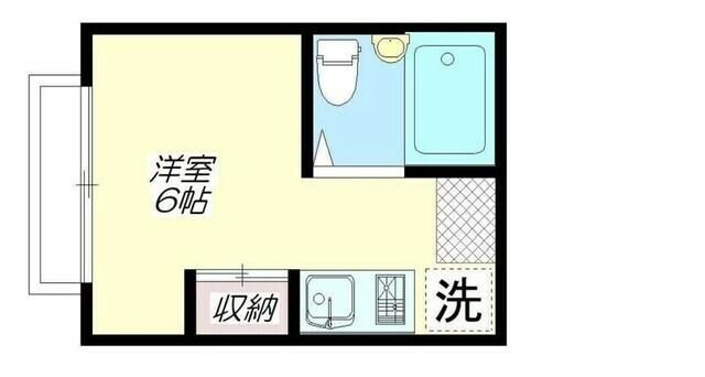 湯田コーポの間取り|間取りです。