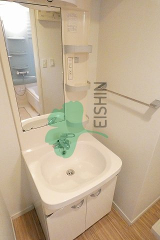 エンクレスト博多駅南2の洗面所|シンプルで使いやすい洗面台です！