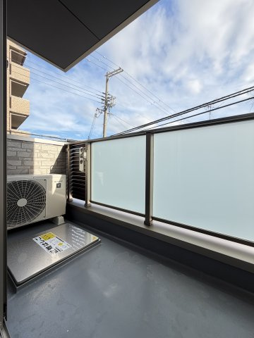 F asecia copperのバルコニー